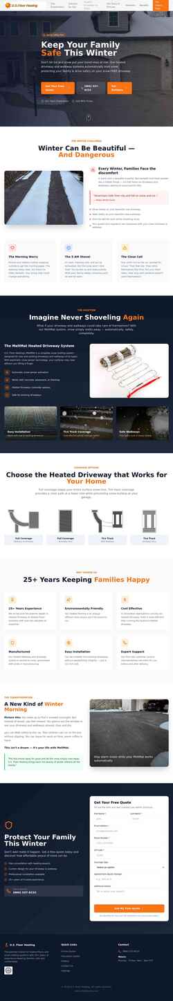 Screenshot www.usfloorheating.com