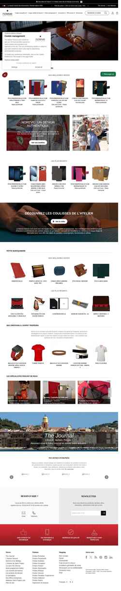 Screenshot www.noreve.com