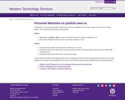 Captura de pantalla publish.uwo.ca