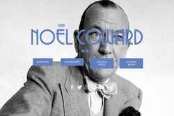 Schermata www.noelcoward.com