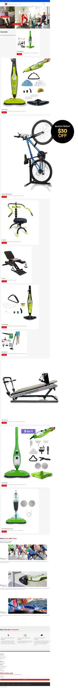 Screenshot www.thane.com