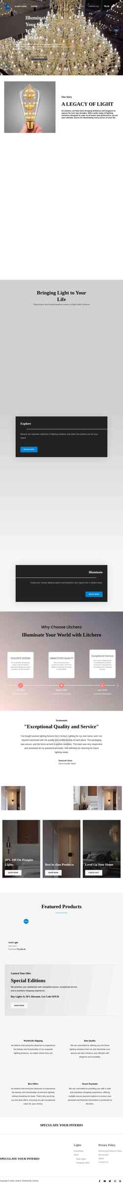 Screenshot litchero.com