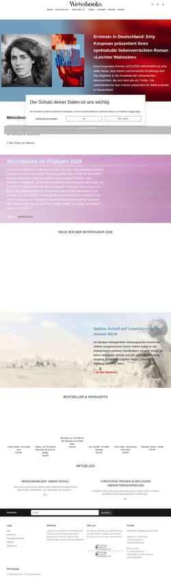Screenshot weissbooks.com