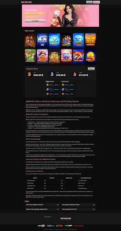 Screenshot wewin96-au.com
