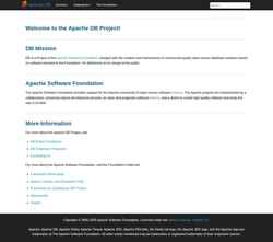 Képernyőkép db.apache.org