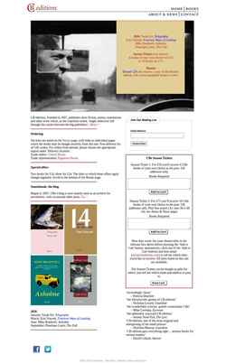 Screenshot www.cbeditions.com