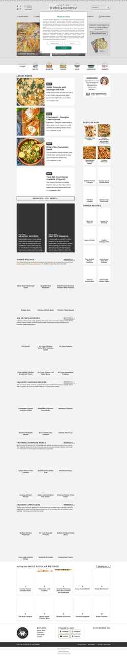 Skjermdump cravinghomecooked.com