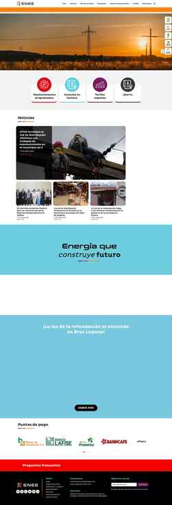 Screenshot www.eneeutcd.hn