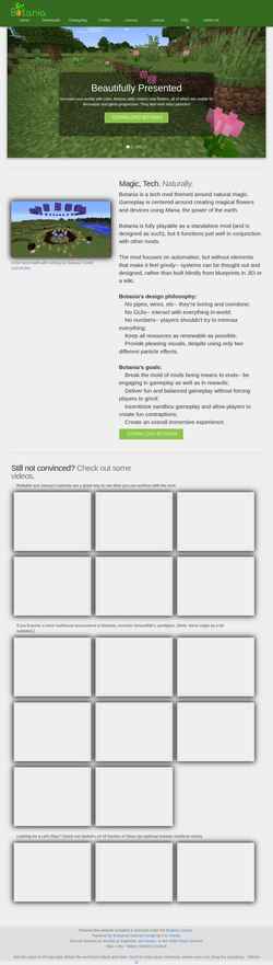 Екранна снимка botaniamod.net