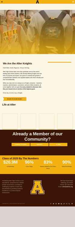 Screenshot alterhs.org