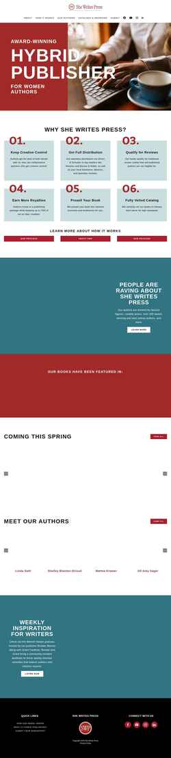 Ekran görüntüsü shewritespress.com