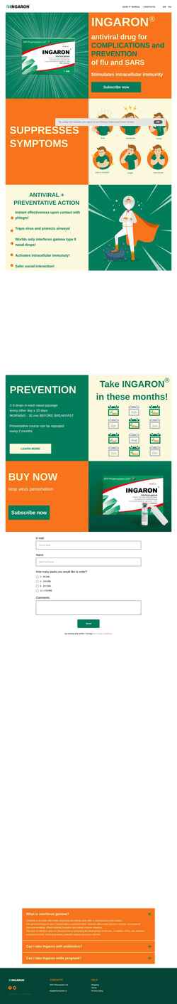 Screenshot ingaron.com