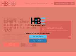 Screenshot hempbeverageexpo.com