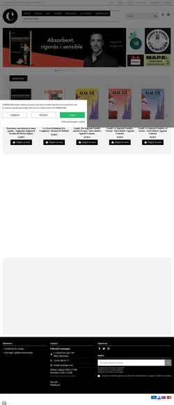 Screenshot comanegra.com