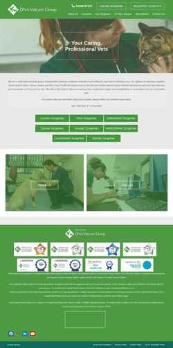 Screenshot dnavetcare.co.uk