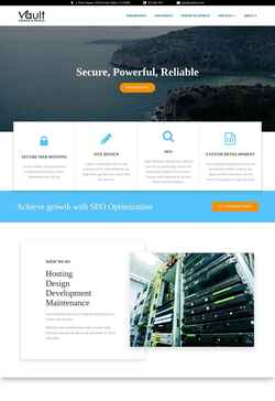 Screenshot www.vaultsol.com