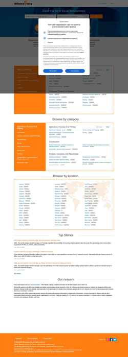 Screenshot www.whereorg.com