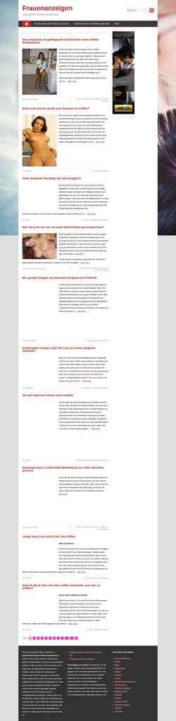 Screenshot frauenanzeigen.com