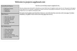 Екранна снимка projects.sappharad.com