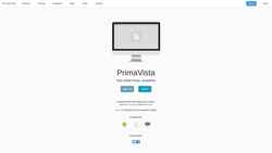 Screenshot getprimavista.com
