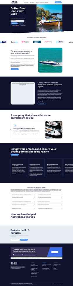 Schermata jadeboatloans.com.au