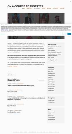 Screenshot studentmigrationaspirations.com