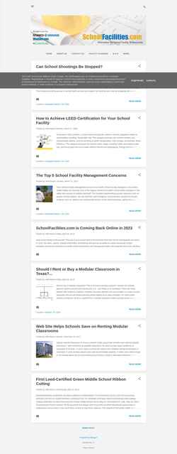 Screenshot www.schoolfacilities.com