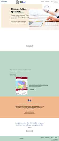 Screenshot myplanware.com