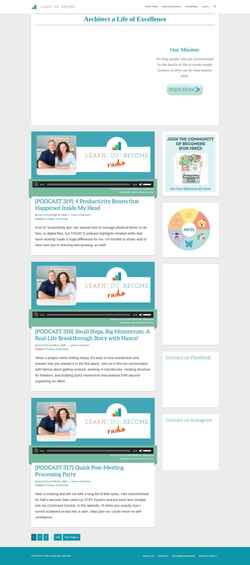 Captură de ecran learndobecome.com