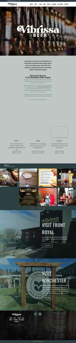 Screenshot vibrissabeer.com
