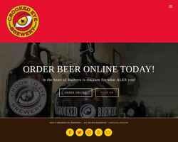 Screenshot crookedeyebrewery.com