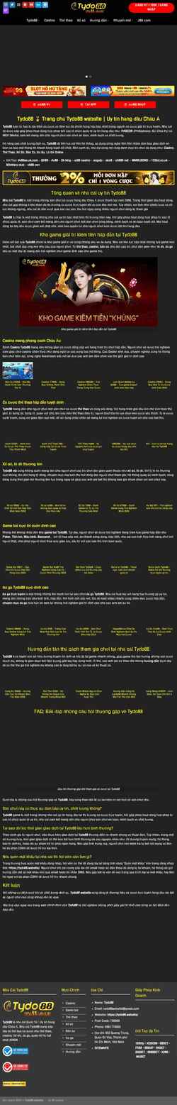 Screenshot tydo88.website