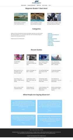 Screenshot www.boatingbasicsonline.com