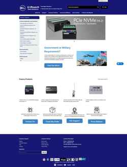 Screenshot www.ureach-estore.com
