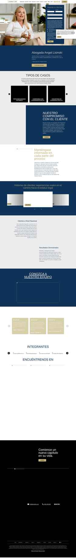 Screenshot lisinskifirm.com