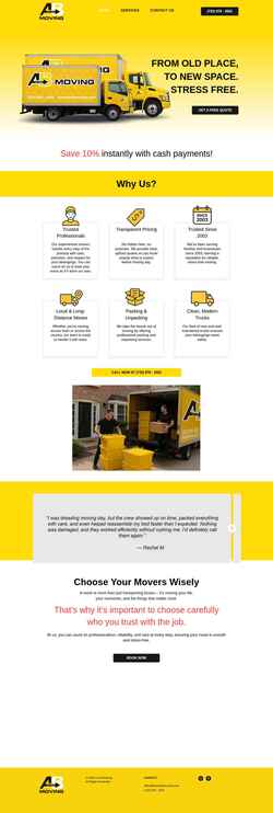 Screenshot www.fromatobmoving.com