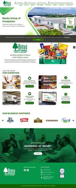 Screenshot benby.com