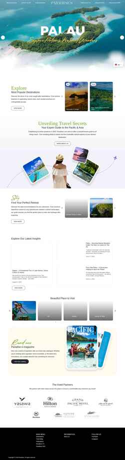 Screenshot paradises.com