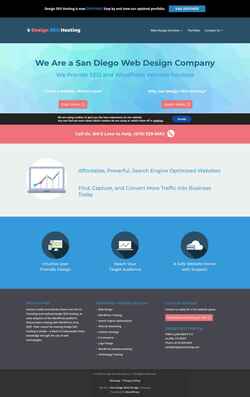 Screenshot designseohosting.com