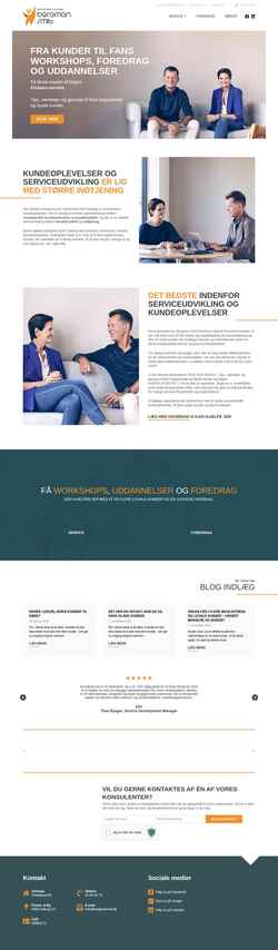 Screenshot bergmansmit.dk