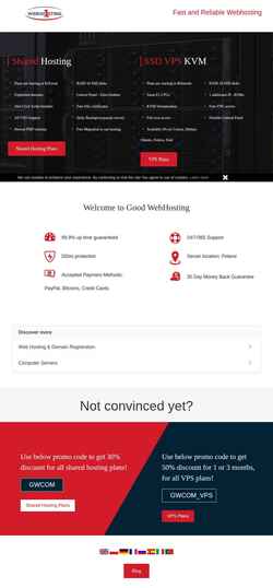 Screenshot www.good-webhosting.com
