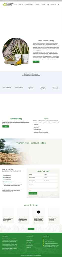 Screenshot rainbowfeeding.com