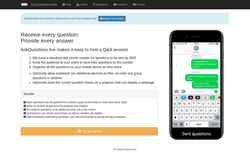 Στιγμιότυπο οθόνης askquestions.live