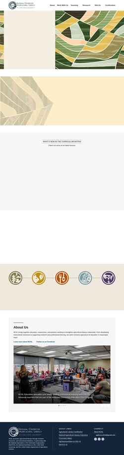 Screenshot agliteracy.org