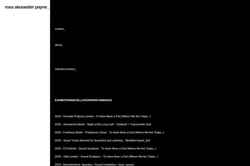 Screenshot rossalexanderpayne.com