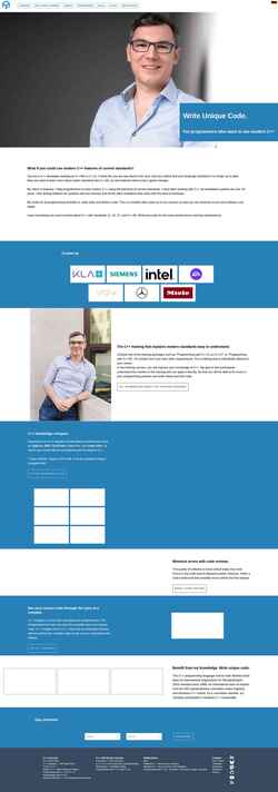 Captură de ecran andreasfertig.com