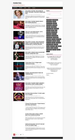 Zrzut ekranu www.popbytes.com