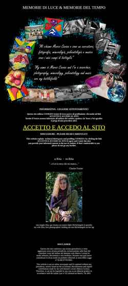 Screenshot www.marcocavina.com