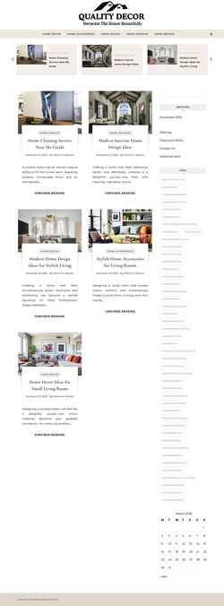 Screenshot qualitydecor.co.uk