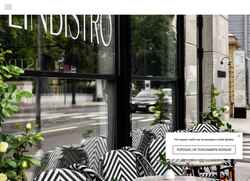 Screenshot linbistro.ru